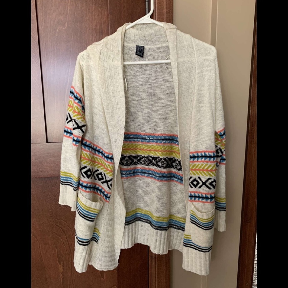 Tribal Printed Cardigan